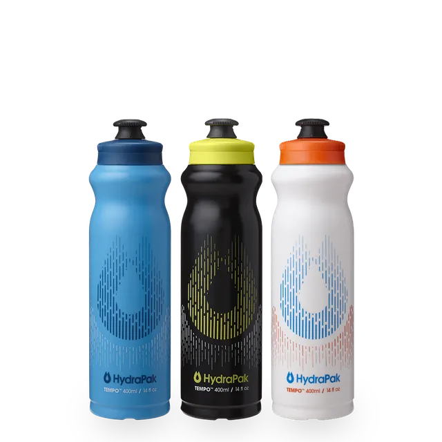 hydrapak-tempo-bottle-3-pack-400ml-borracce-soft-squeeze-da-corsa-con-tappo-spor image 1