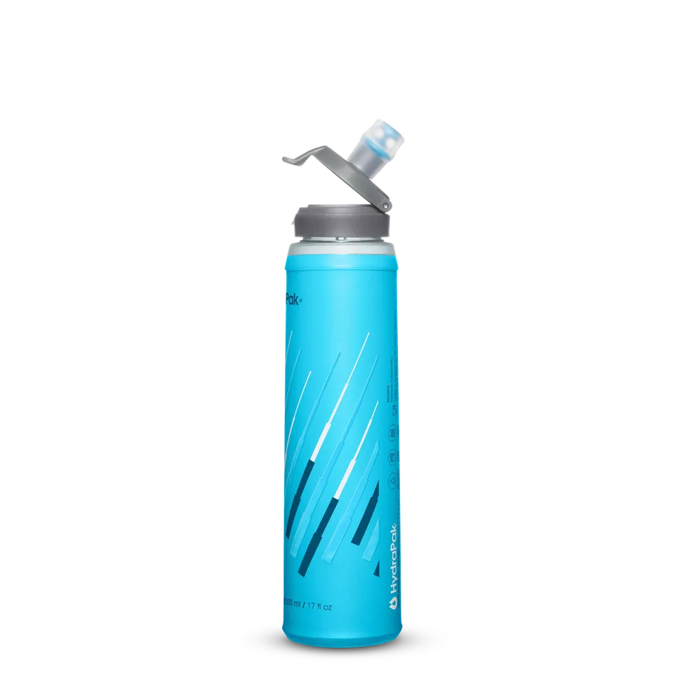 hydrapak-ultraflask-speed-500ml-soft-flask-con-fondo-3d-saldato-e-tappo-speedfil image 1