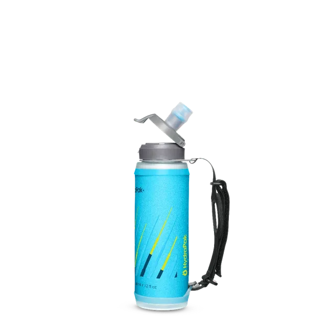 hydrapak-skyflask-speed-350ml-soft-flask-da-mano-con-passapollice-per-corsa image 1