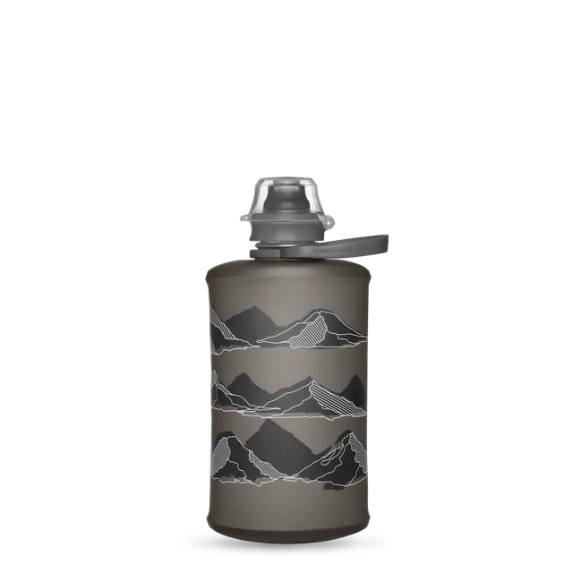 hydrapak-mountain-stow-350ml-borraccia-pieghevole-da-tasca-con-grafica-mountain- image 1