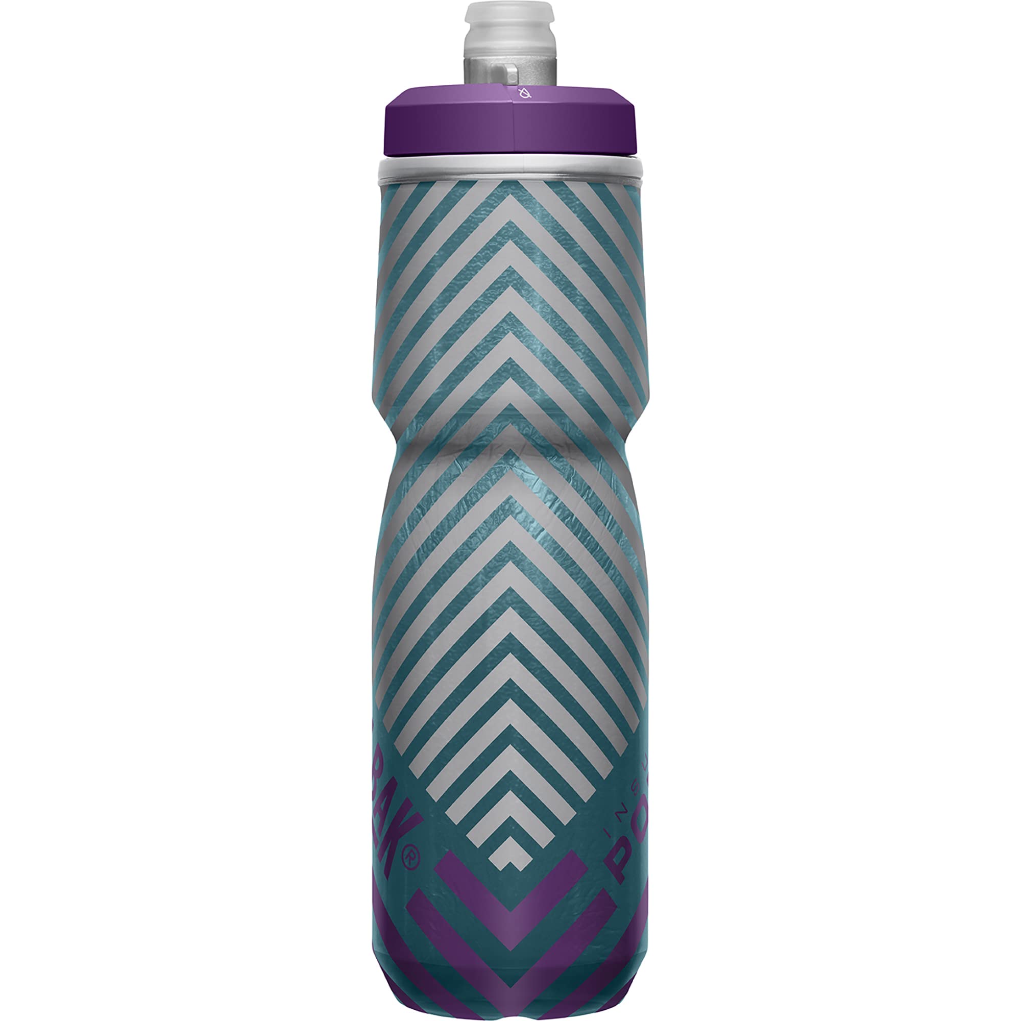 camelbak-podium-chill-insulated-24-oz-710-ml-outdoor-water-bottle-teal-stripe-20 image 2