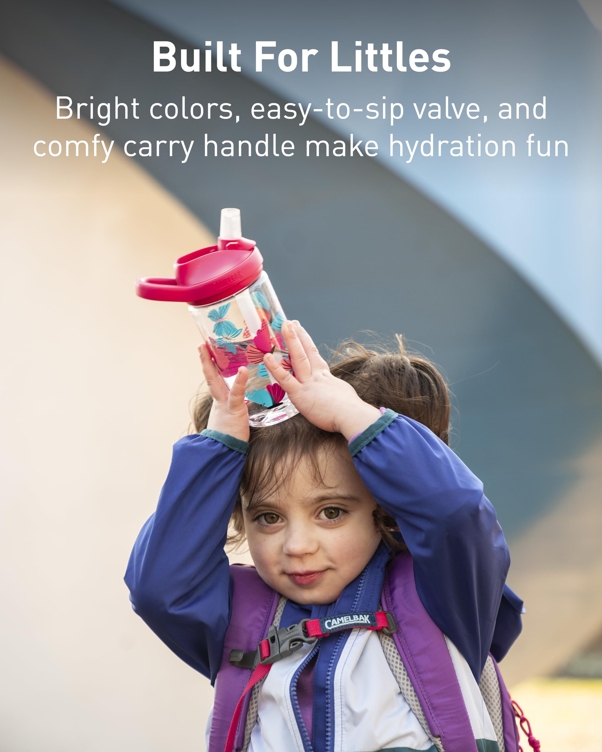 camelbak-eddy-kids-420ml-borraccia-per-bambini-con-cannuccia-anti-perdite-a-tema image 5