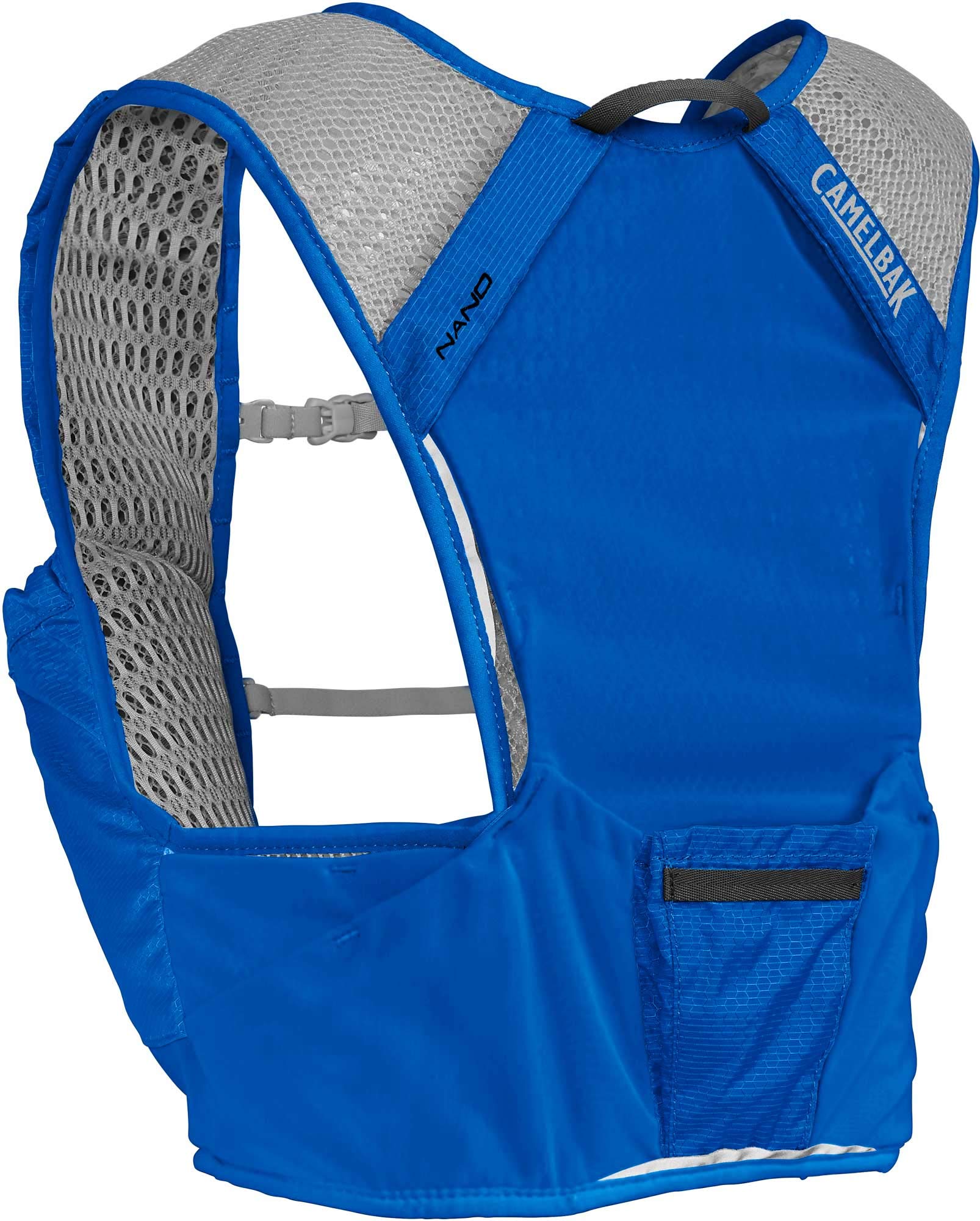 camelbak-nano-gilet-da-corsa-idratante-34-oz-blu-nautico-nero-rete-3d-tasche-qui image 2