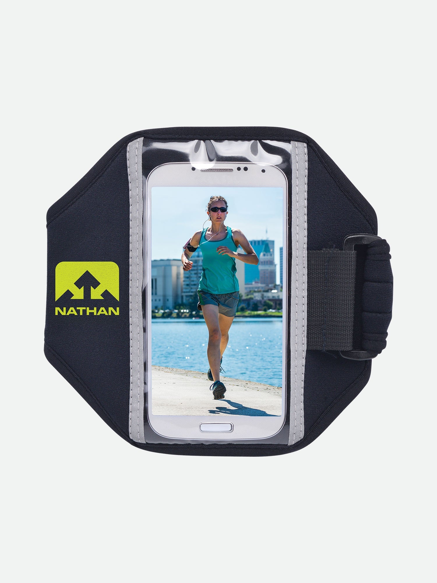 nathan-super-5k-fascia-da-braccio-porta-smartphone-in-neoprene-impermeabile-ultr image 1