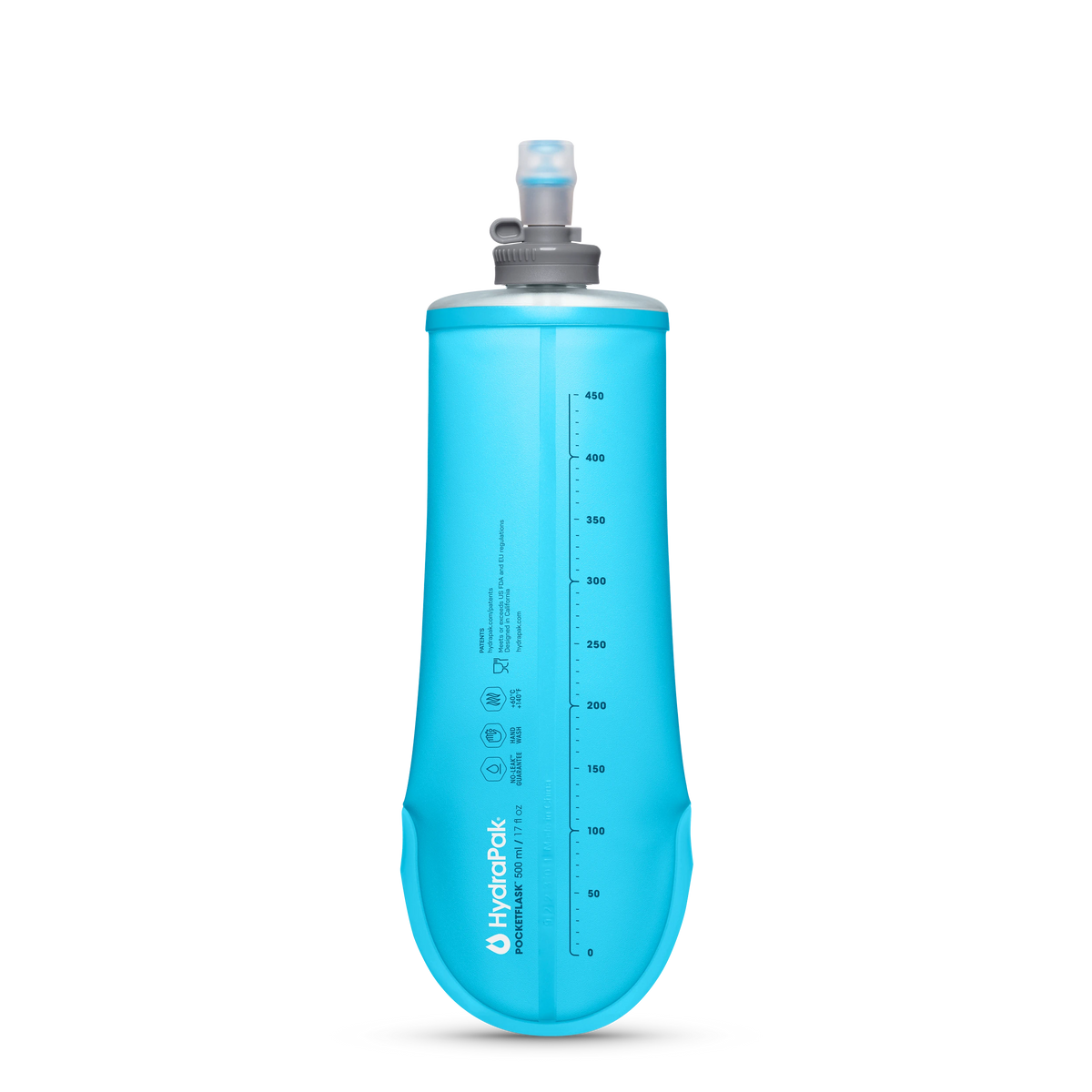 hydrapak-pocketflask-500ml-borraccia-flessibile-ultrapiatta-con-tappo-locking-28 image 3